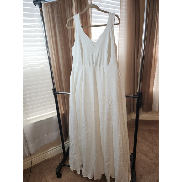 Torrid Ivory Jacquard Special Occasion Sweetheart Gown Dress Size 10 Wedding NWT - Picture 9 of 16